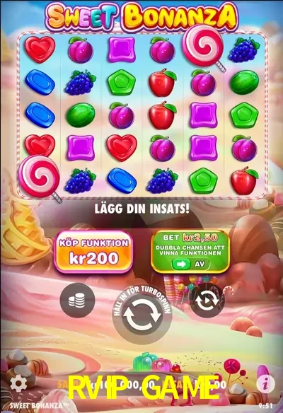 RVIP GAME — Sweet Bonanza slot | Play on Android APK & iPhone for real money | Pragmatic Play